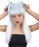 Long Half Up Twisted Buns with Blunt Bang - Cosplay Halloween Wigs  | HPO