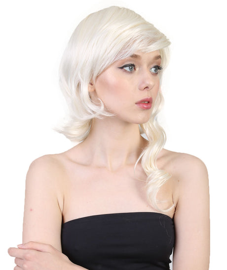 Lighting Warrior Short Wig with Long Tendril and bangs - Halloween Wigs | HPO