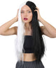 Women's Extra Long Two Tone Center Part Wig with Natural Texture - Adult Halloween Wigs | HPO