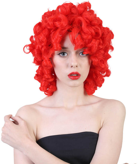 Women's Classic Clown Ringlets - Adult Halloween Wigs | HPO
