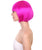 Neon Fuchsia Bob Wig | Short Fancy Cosplay Halloween Wig | HPO