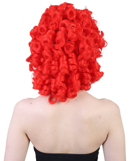 Women's Classic Clown Ringlets - Adult Halloween Wigs | HPO