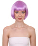 Purple Bob Wig | Party Ready Fancy Cosplay Halloween Wig | HPO