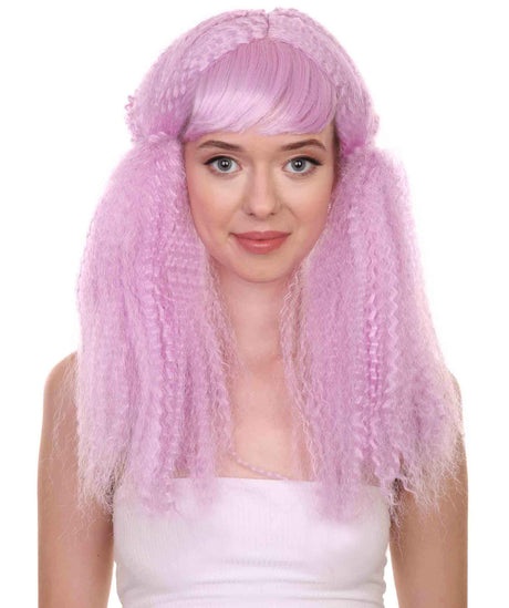 Lt Purple Doll Wig | Fancy Party Event Ready Halloween Wig | HPO