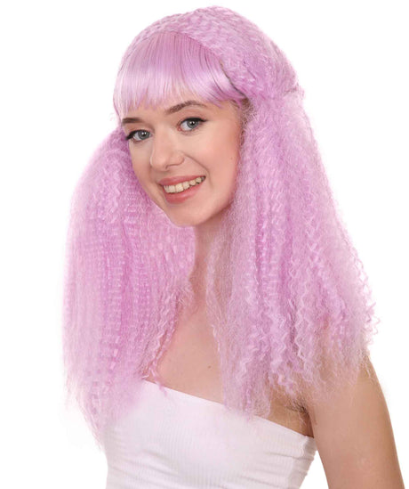Lt Purple Doll Wig | Fancy Party Event Ready Halloween Wig | HPO