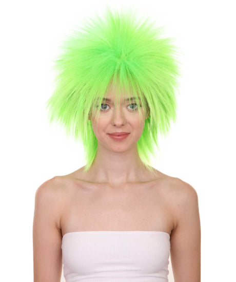 Funky Punk Lime Wig | Character Cosplay Halloween Wig | HPO