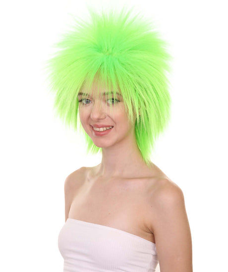 Funky Punk Lime Wig | Character Cosplay Halloween Wig | HPO