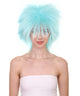 Funky Punk Light Blue Wig | Character Cosplay Halloween Wig | HPO
