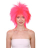 Funky Punk Neon Pink Wig | Character Cosplay Halloween Wig | HPO