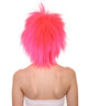 Funky Punk Neon Pink Wig | Character Cosplay Halloween Wig | HPO