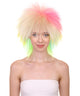 Funky Punk | Spikey Multi-color Highlighter Halloween Wig, HPO