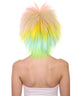 Funky Punk | Spikey Multi-color Highlighter Halloween Wig, HPO