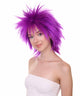 Funky Punk Neon Purple Wig | Character Cosplay Halloween Wig | HPO