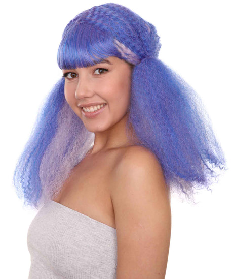 Mix Color Doll Wig | Big Fancy Party Event Ready Halloween Wig | HPO