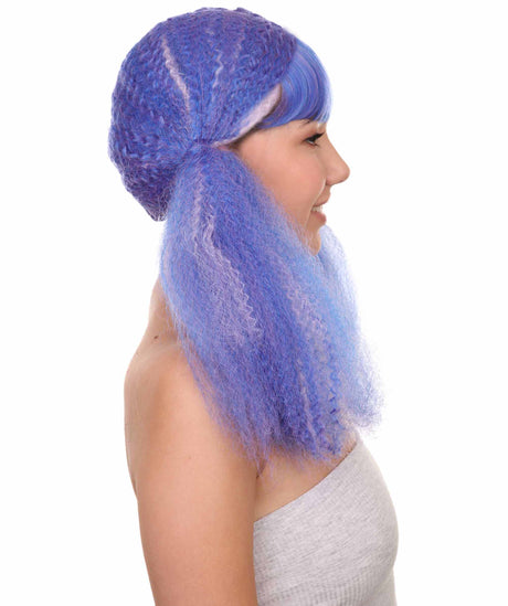 Mix Color Doll Wig | Big Fancy Party Event Ready Halloween Wig | HPO