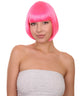 Pink Bob Wig | Party Ready Fancy Cosplay Halloween Wig | HPO