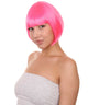 Pink Bob Wig | Party Ready Fancy Cosplay Halloween Wig | HPO