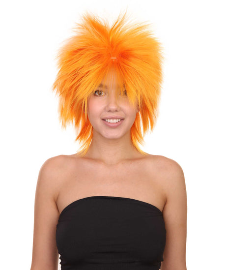 Funky Punk Pumpkin Wig | Character Cosplay Halloween Wig | HPO