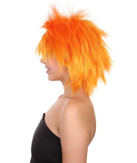 Funky Punk Pumpkin Wig | Character Cosplay Halloween Wig | HPO