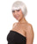 Silver Bob Wig | Party Ready Fancy Cosplay Halloween Wig | HPO