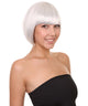 Silver Bob Wig | Party Ready Fancy Cosplay Halloween Wig | HPO