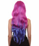 Descendants 3 Audrey Curly Wavy Wig | Purple & Blue TV/Movie Wigs | HPO