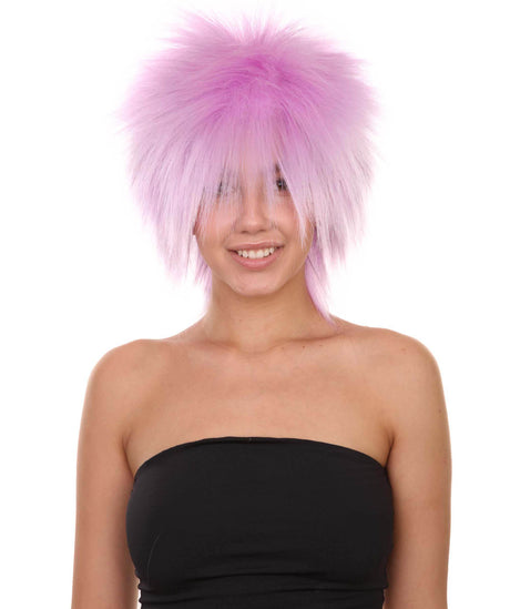 Funky Punk Light Purple Wig | Character Cosplay Halloween Wig | HPO