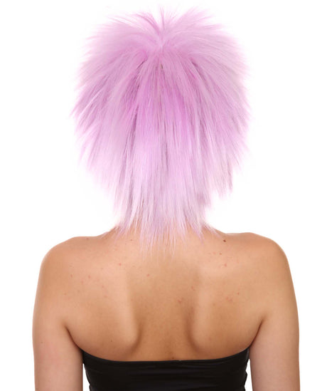 Funky Punk Light Purple Wig | Character Cosplay Halloween Wig | HPO