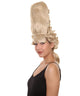 Colonial Lady Large Beehive Wig | Blonde Historical Wigs | HPO