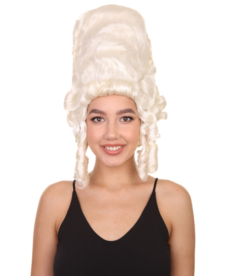 18th Century Colonial Wig | White Historical Wigs | HPO