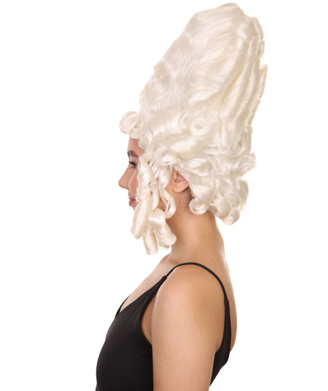 18th Century Colonial Wig | White Historical Wigs | HPO