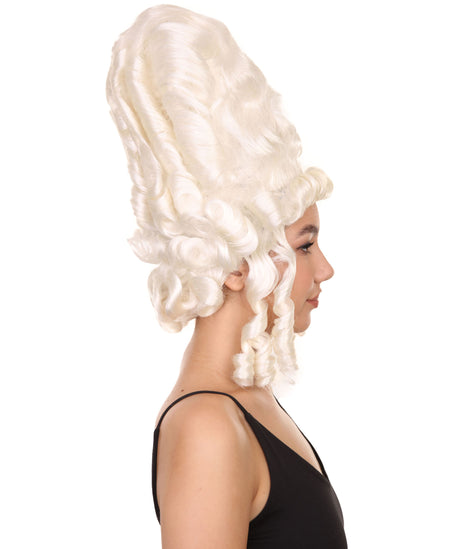 18th Century Colonial Wig | White Historical Wigs | HPO