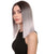Sloan Adult Women's 12" Inch Medium Length Straight 4x4 Lace Front Natural Grey Ombre Hairline Icon Beauty Wig, 100% Heat Resistant Fibers, Perfect for your Everyday Wear and Styling to your Expectations! -   Wig,  | NU