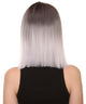 Sloan Adult Women's 12" Inch Medium Length Straight 4x4 Lace Front Natural Grey Ombre Hairline Icon Beauty Wig, 100% Heat Resistant Fibers, Perfect for your Everyday Wear and Styling to your Expectations! -   Wig,  | NU