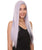 Adult Women's 29" Inch Long Length Straight 360 Lace Front Natural Platinum Silver Hairline Beauty Wig, 100% Heat Resistant Fibers, Perfect for your Everyday Wear and Styling to your Expectations! -   ,  | NU