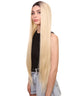 Romee Women's Long Length Lace Front Straight Hair With Dark Roots - Adult Fashion Wigs | Nunique
