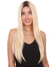 Jackie Women's Long Length Lace Front Straight With Dark Roots - Adults Fashion Wigs | Nunique
