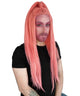 Steph - Women's 30" In. Lace Front - Electro Pop Pink Updo Wig | Nunique