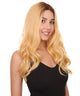 Cady Women's Long Length Lace Front Wavy With Dark Roots - Adults Fashion Wigs | Nunique