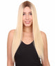 Samantha Women's Long Length Lace Front Straight With Bangs - Adults Fashion Wigs | Nunique