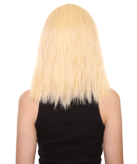 Khlo Women's Mid Length Lace Front Straight Hair With Dark Roots - Adult Fashion Wigs | Nunique