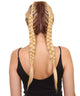 Lola - Women's Mid Length Lace Front French Braids - Adult Fashion Wigs | Nunique