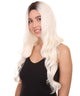 Scarlett Women's Long Length Lace  Front Wavy Dark Roots - Adult Fashion Wigs | Nunique
