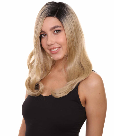 Eva Women's Long Striaght Lace Front Blowout - Adult Fashion Wigs | Nunique
