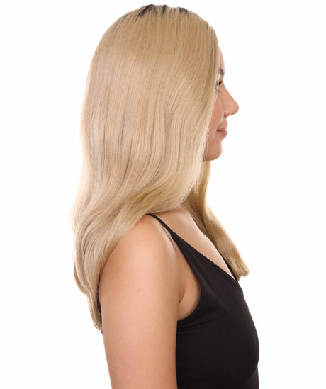 Eva Women's Long Striaght Lace Front Blowout - Adult Fashion Wigs | Nunique