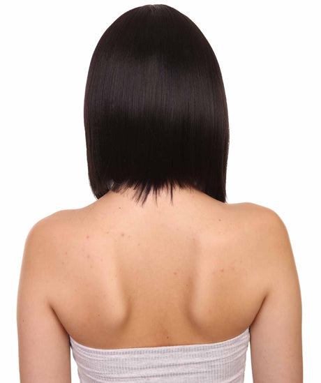 Astrid Nunique Adult Women's 13" Inch Medium Length Straight 4x4 Lace Front MultiColor E-Girl Gamer Wig, 100% Heat Resistant Fibers, Perfect for your Everyday Wear and Styling to your Expectations! -   Wig,  | NU