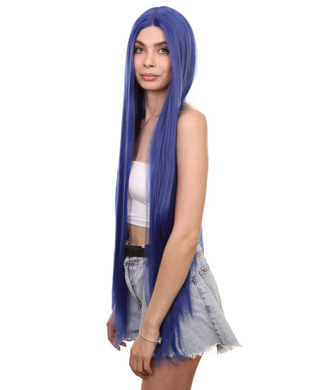 Ophelia Women's Extra Long Length Lace Front Straight Hair - Adult Fashion Wigs | Nunique