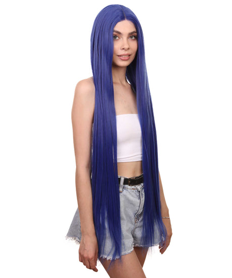 Ophelia Women's Extra Long Length Lace Front Straight Hair - Adult Fashion Wigs | Nunique