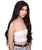 Evangeline Women's Long Length Lace Front Wavy With Bangs - Adults Fashion Wigs | Nunique