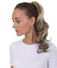 20 Inch Loose Curl Jaw Clip Synthetic Ponytail Extension by Styless